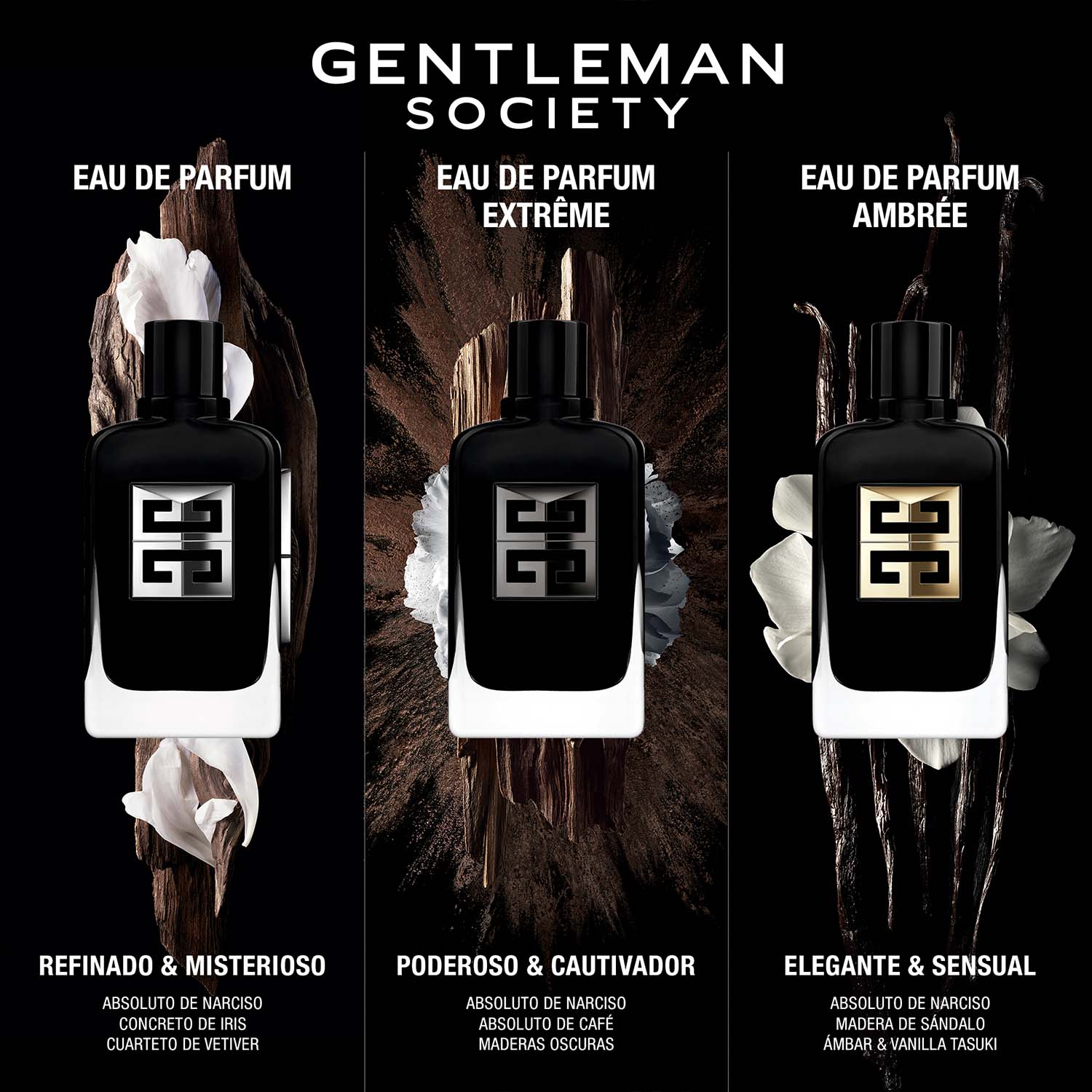 GENTLEMAN SOCIETY EAU DE PARFUM AMBRÉE HOMBRE